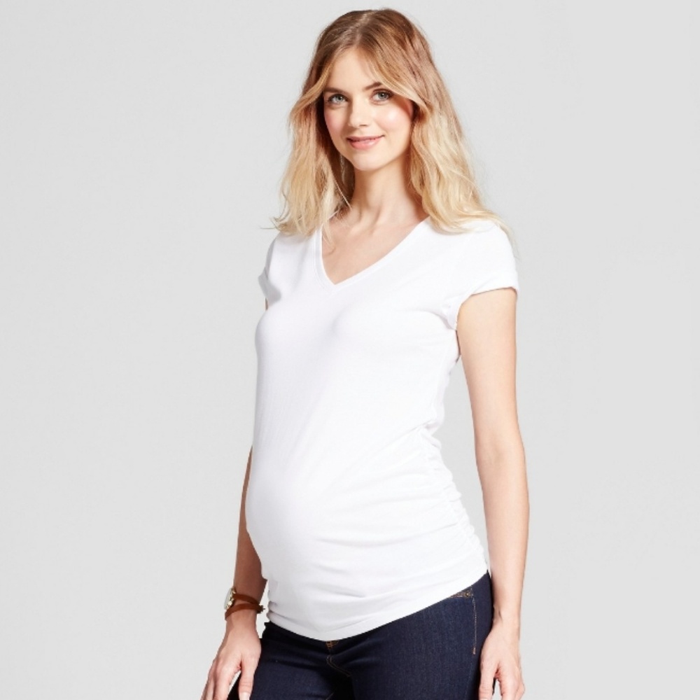 XS white Isabel Maternity t shirt